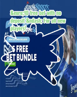 Free bet no deposit
