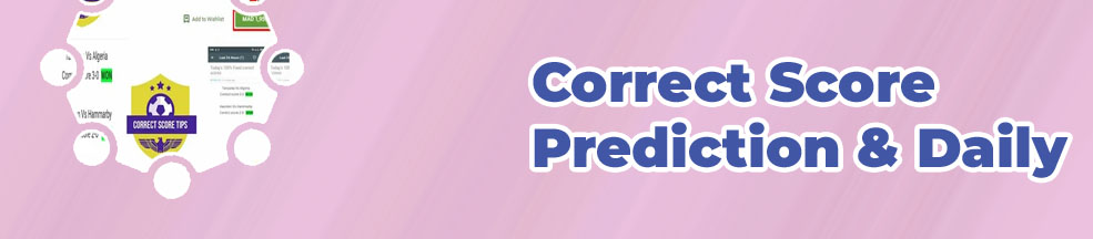 Today free correct score
